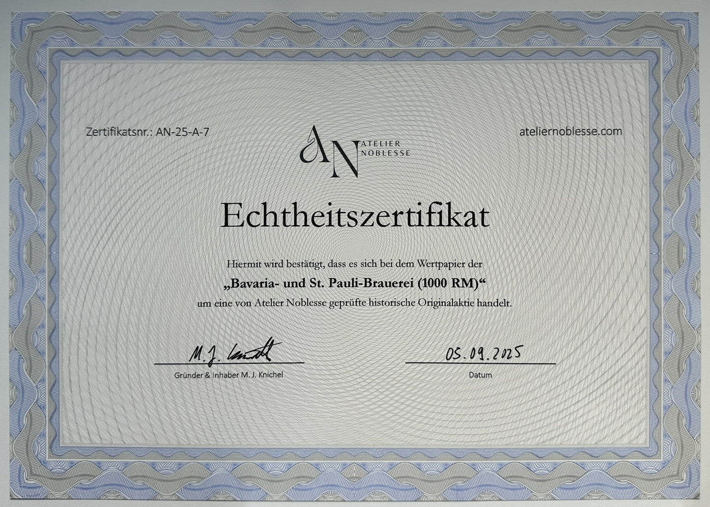 Bavaria- und St. Pauli-Brauerei Aktie
