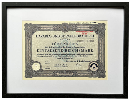 Bavaria- und St. Pauli-Brauerei Aktie
