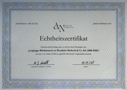 Leipziger Bierbrauerei Aktie